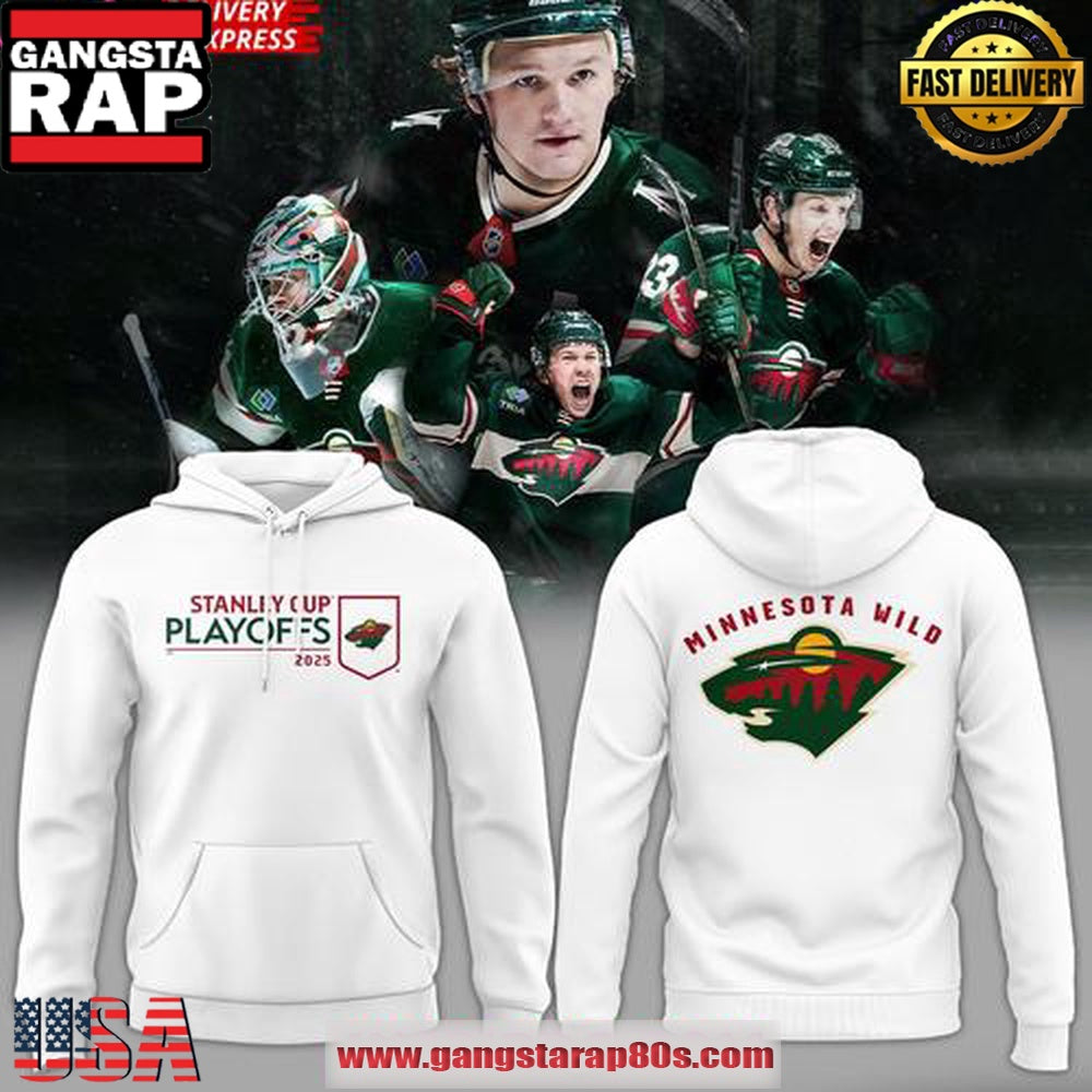 Minnesota Wild 2025 Stanley Cup Playoffs Official Unisex Hoodie