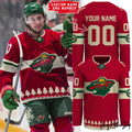 Minnesota Wild Christmas Hockey Jersey