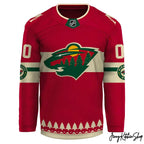 Minnesota Wild Christmas Hockey Jersey