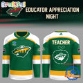 Minnesota Wild Educators Appreciation Night 2025 Hockey Jersey