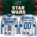 Minnesota Wild Star Wars Night Limited Hockey Jersey