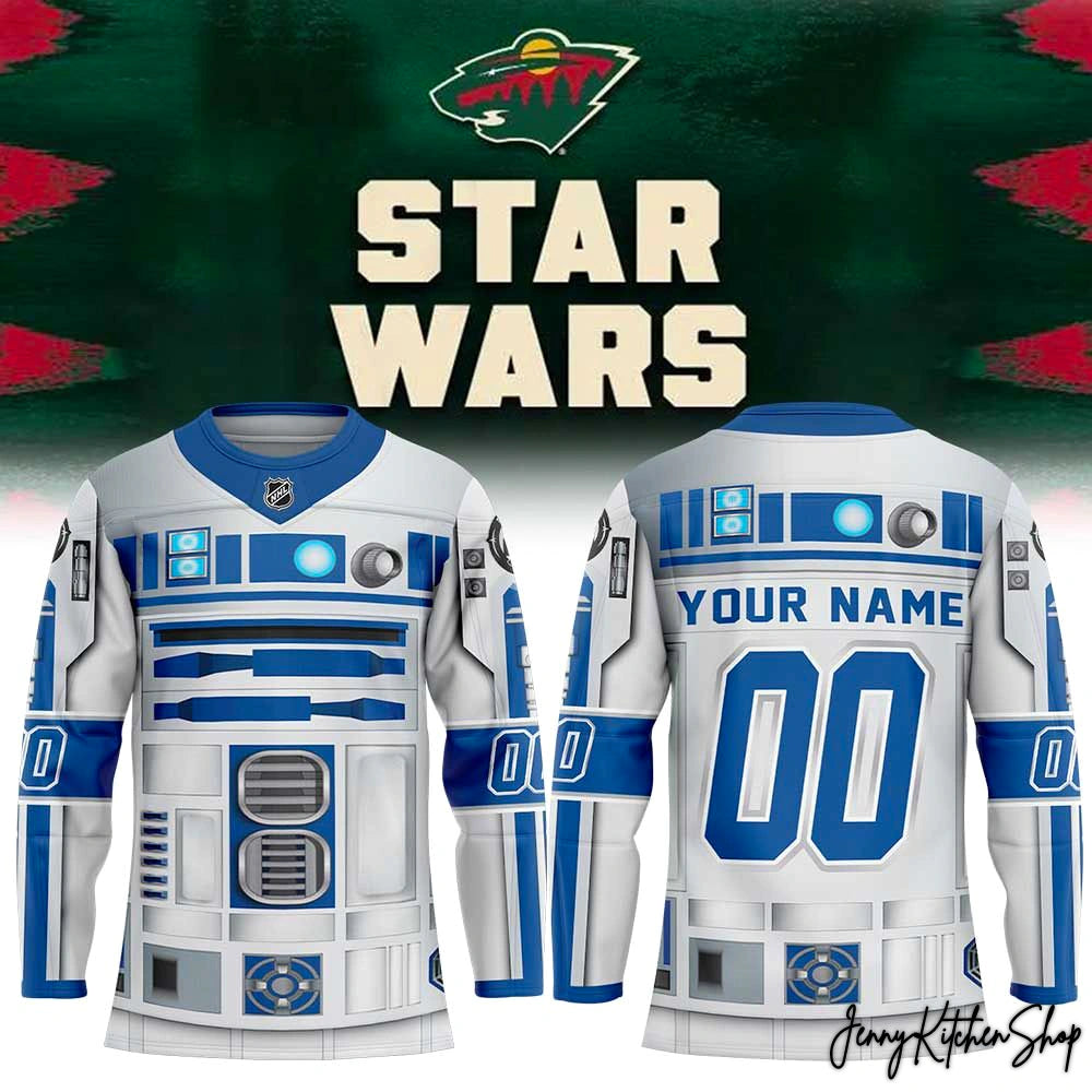 Minnesota Wild Star Wars Night Limited Hockey Jersey