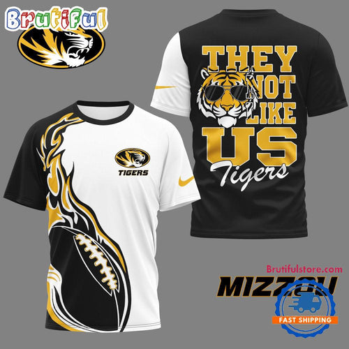 Missouri Tigers 2025 NCAA They Not Like US Unisex 3D Shirt