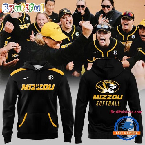 Missouri Tigers Softball 2025 New Uniform Hoodie Shirt