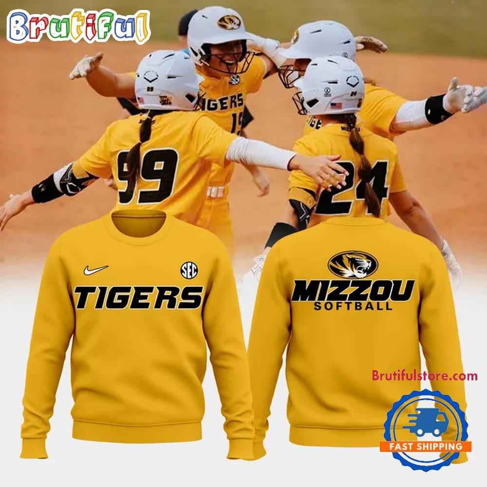 Missouri Tigers Softball Limited Edition 2025 Hoodie T-Shirt