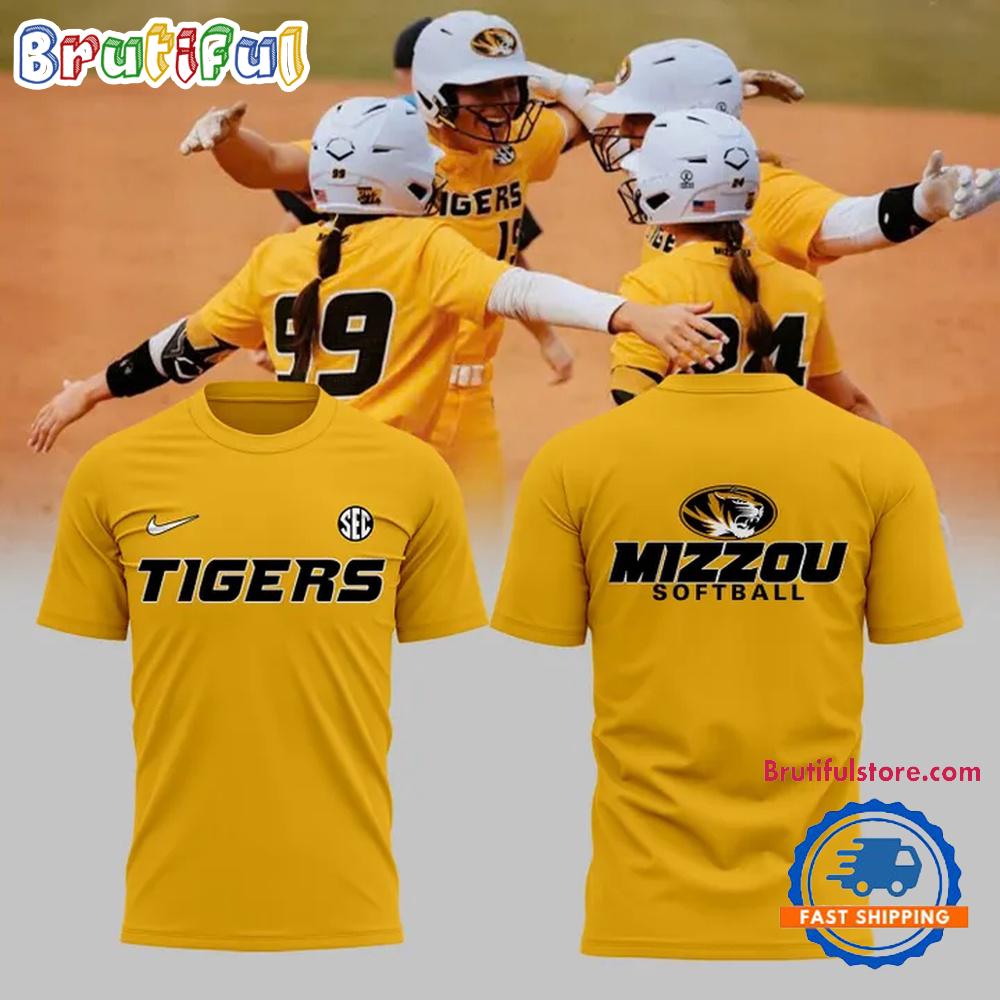 Missouri Tigers Softball Limited Edition 2025 Hoodie T-Shirt