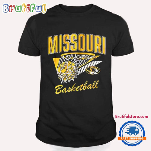 Missouri Tigers Throwback Basketball T Shirt