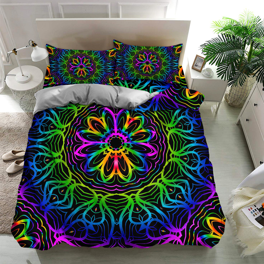 Hippie 4PCS Bedding Set - Freedom Vibe Home Bedding