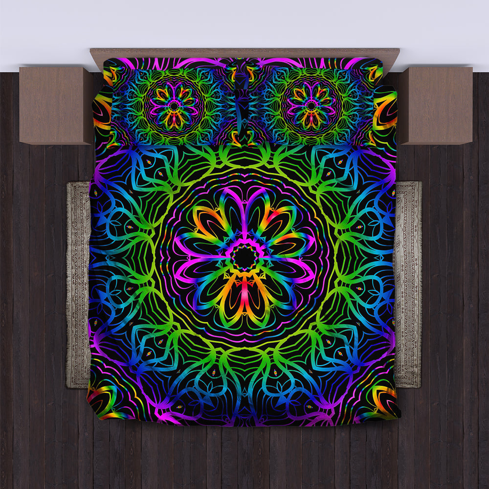 Hippie 4PCS Bedding Set - Freedom Vibe Home Bedding