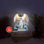 Personalized With God All Things Are Possible 3D Led Light Wooden Base – TANTN15410