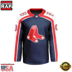 MLB Custom Boston Red Sox Special Hockey Jersey Shirt