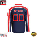 MLB Custom Boston Red Sox Special Hockey Jersey Shirt