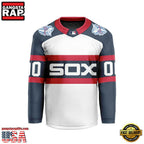 MLB Custom Chicago White Sox Special Hockey Jersey Shirt