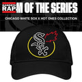 MLB Chicago White Sox x First We Feast x Hot Ones Limited Cap, Trendy Music Baseball Cap