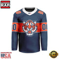 MLB Custom Detroit Tigers Special Hockey Jersey Shirt