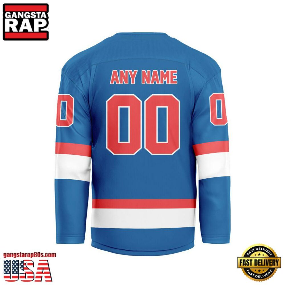 MLB Custom Los Angeles Dodgers Special Hockey Jersey Shirt