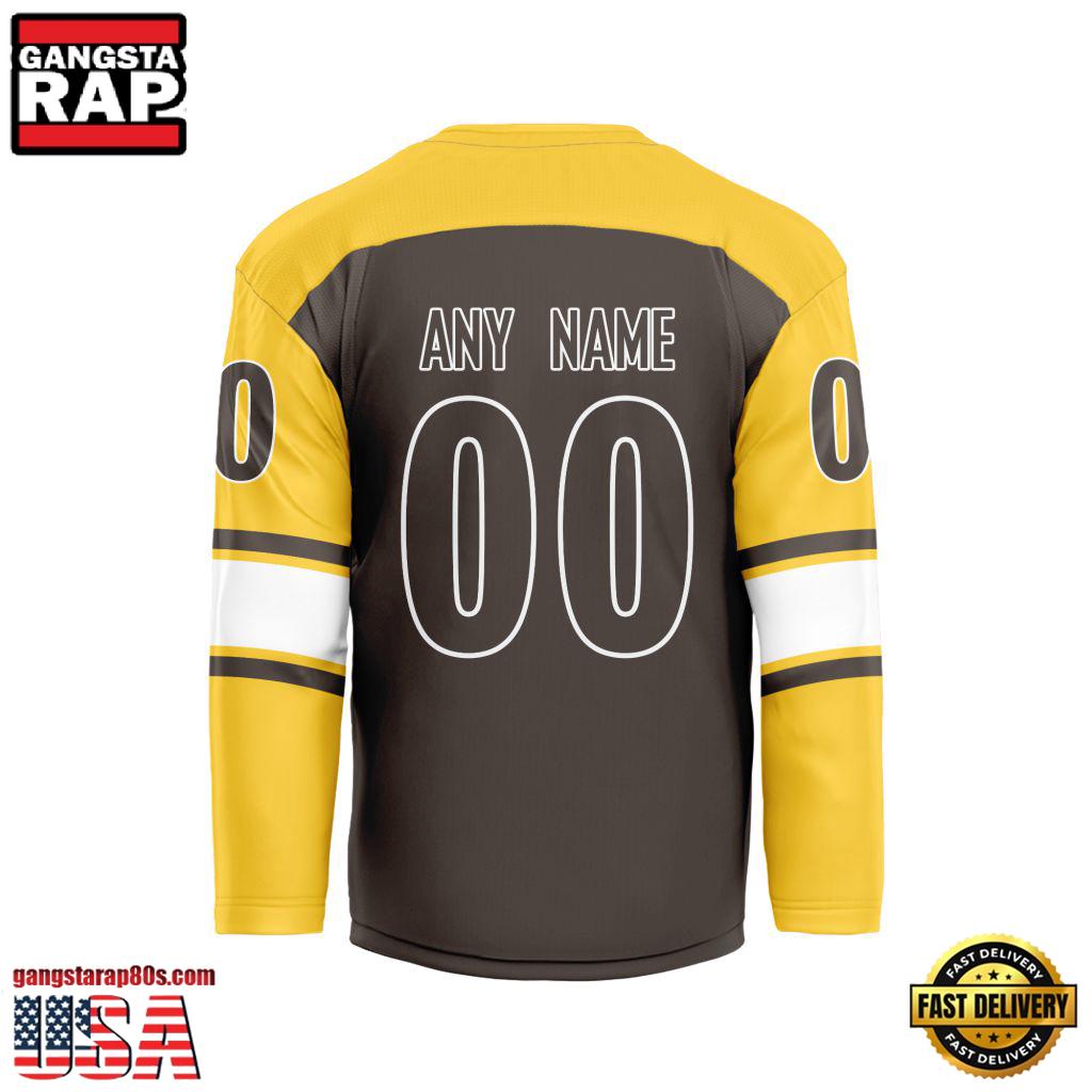 MLB Custom San Diego Padres Special Hockey Jersey Shirt