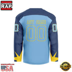 MLB Custom Tampa Bay Rays Special Hockey Jersey Shirt