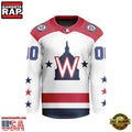 MLB Custom Washington Nationals Special Hockey Jersey Shirt