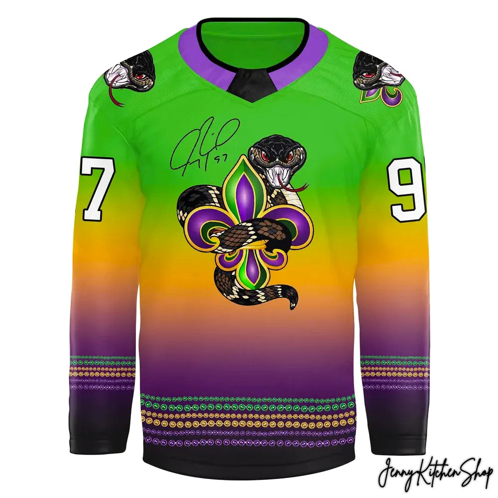 Monroe Moccasins Mardi Gras 2026 Jersey
