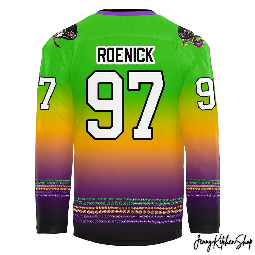 Monroe Moccasins Mardi Gras 2026 Jersey