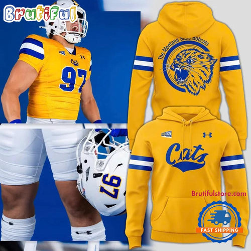 Montana State Bobcats 2025 Football Gold Rush Hooide