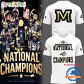 Montana State Bobcats Football 2025 NCAA Division National Champions White Shirt