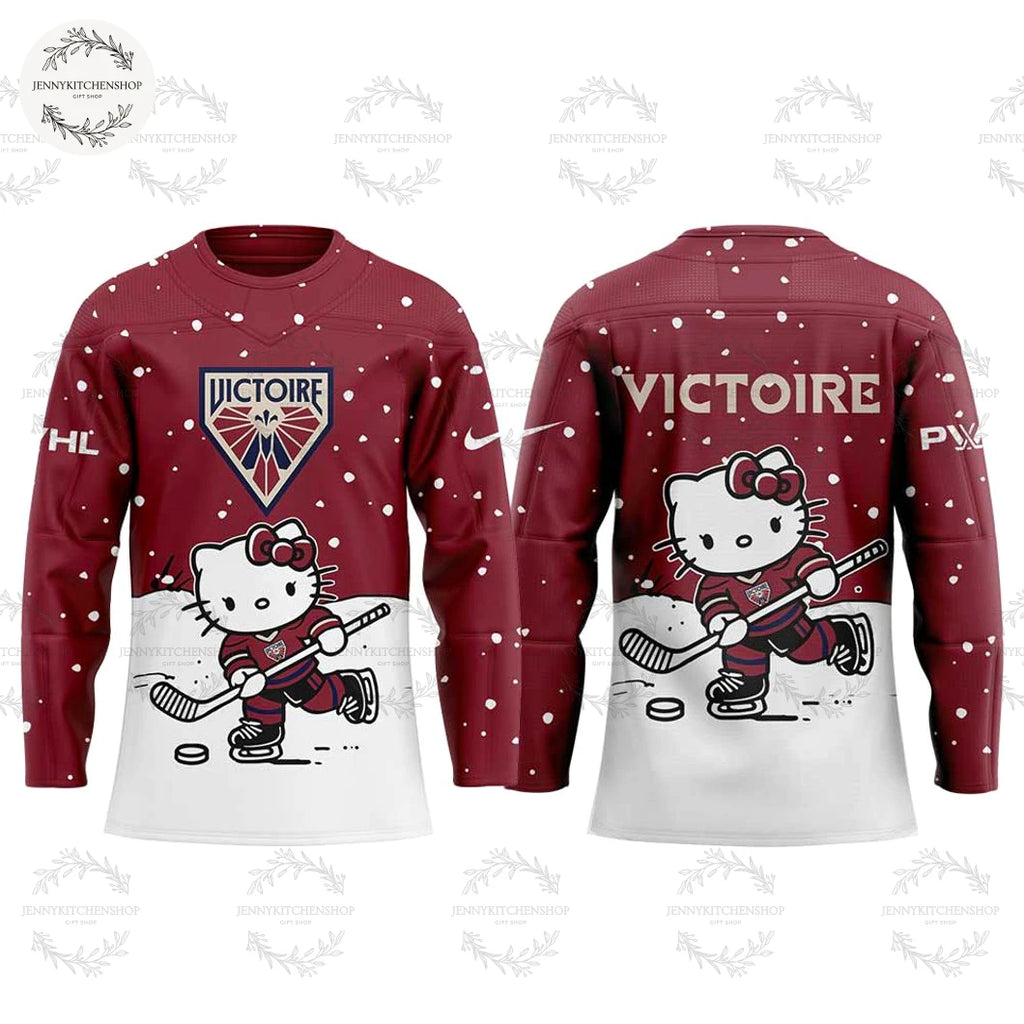 Montréal Victoire x Hello Kitty 2025-26 Fans Limited Hockey Jersey