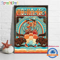 Moonalice October 5 2024 Live In Hardly Strictly Bluegrass San Francisco CA Wall Art Poster Canvas