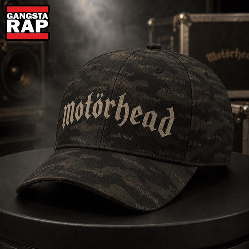Motorhead Warpig Camo Classic Cap, Trendy Music Baseball Cap