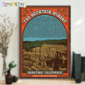 Mountain Winery Concert Series 2024 Saratoga CA Wall Art Poster Canvas