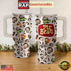 Mr Bean Teddy Bear Fan Tumbler Cup 40oz