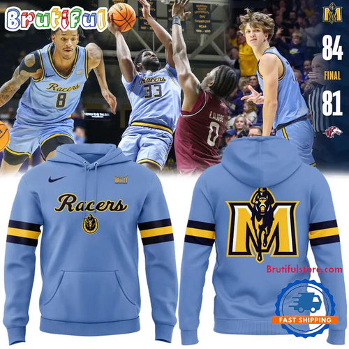 Murray State Racers Men’s Basketball 2026 Powder Blue Uniform Hoodie T-Shirt