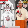Muskegon Lumberjacks 2025 USHL Clark Cup Performance White Unisex Hoodie