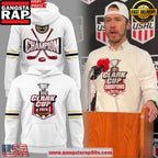 Muskegon Lumberjacks 2025 USHL Clark Cup Performance White Unisex Hoodie