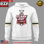 Muskegon Lumberjacks 2025 USHL Clark Cup Performance White Unisex Hoodie