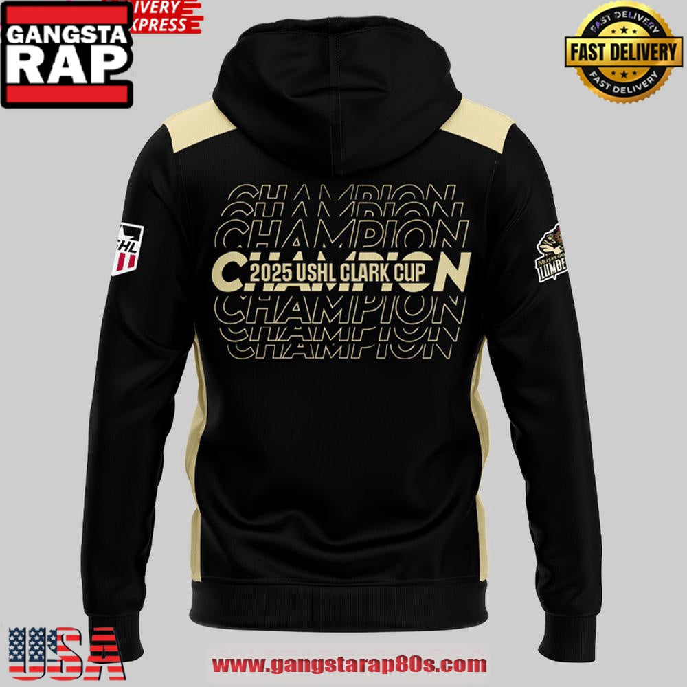 Muskegon Lumberjacks 2025 USHL Clark Cup Special Unisex Hoodie