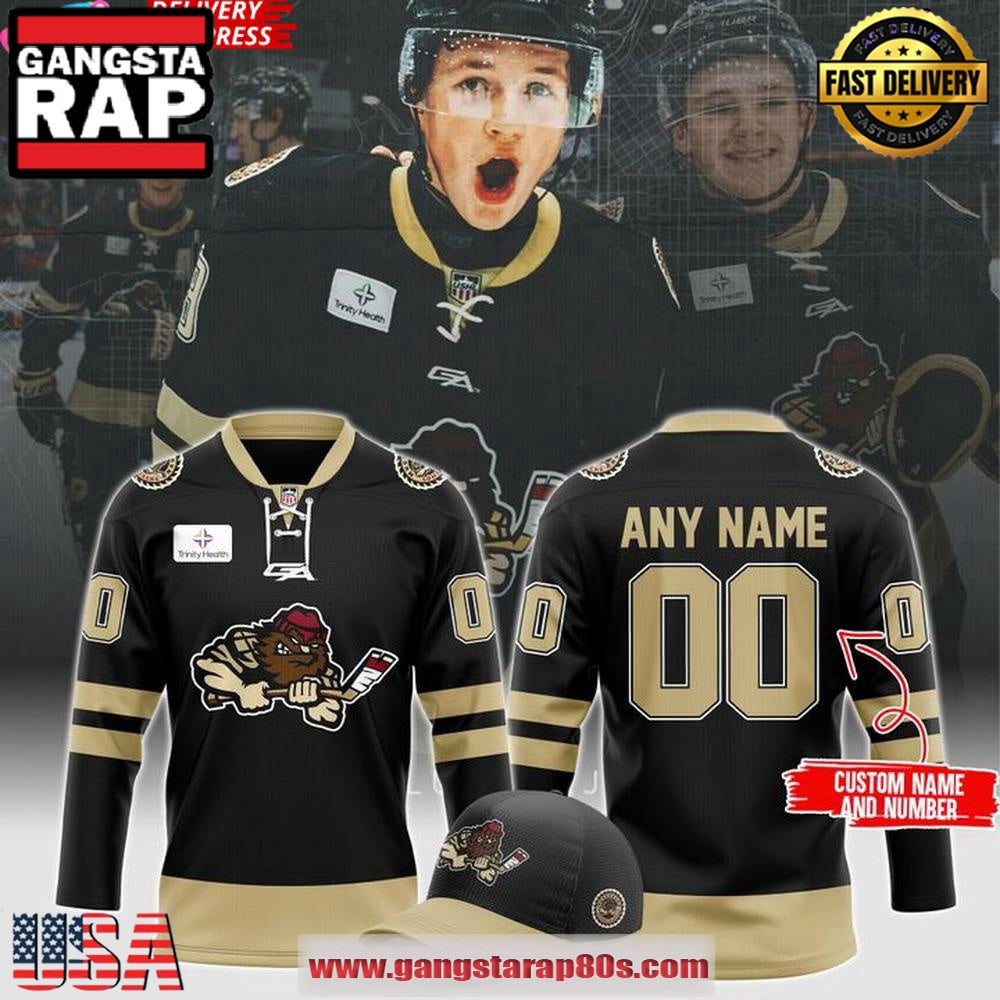 Muskegon Lumberjacks Clark Cup 2025 Custom Hockey Jersey