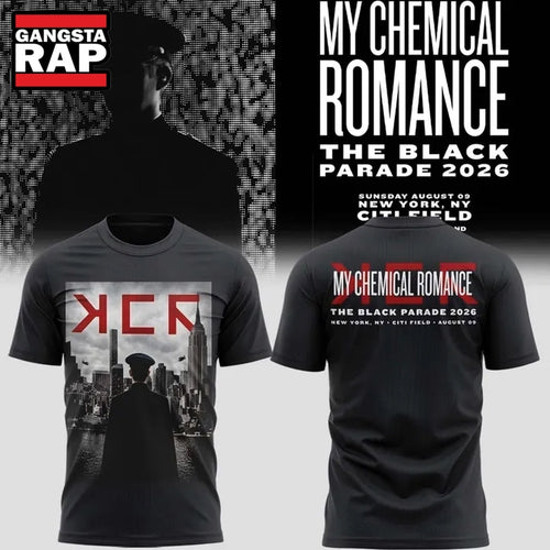 My Chemical Romance The Black Parade 2026 Tour Citi Field New York NY T Shirt