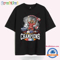 Nations Face Off Champions 2025 Mascot Go Canada Go T-Shirt