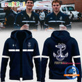 Navy Midshipmen 2025 New Design Zip Hoodie