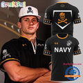 Navy Midshipmen Baseball The Bones 2025 Limited New 3D Shirt