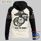 Navy Midshipmen Fear The Bones Baseball Hoodie