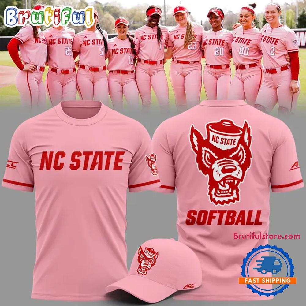 Nc State Wolfpack Softball Pink Limited Edition 2026 Hoodie T-Shirt