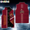 NCAA Arizona Coyotes Sport Team Personalized Sleeveless Down Puffer Jacket