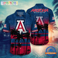 NCAA Arizona Wildcats Palm Tree Tropical Summer Beach Hawaiian Shirt