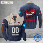 NCAA Arkansas Razorbacks Sport Team Custom Name And Number Buttoned Collar Sweatshirt