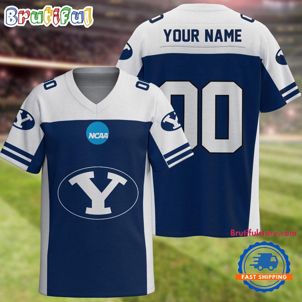 NCAA BYU Cougars Sport Team New Season Personalized Football Jersey