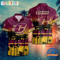 NCAA Central Michigan Chippewas Palm Tree Tropical Summer Beach Hawaiian Shirt
