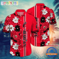 NCAA Cincinnati Bearcats Flower Summer Aloha Button Hawaiian Shirt